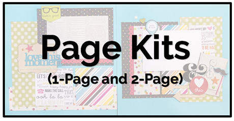 1-page kits and 2-page kits